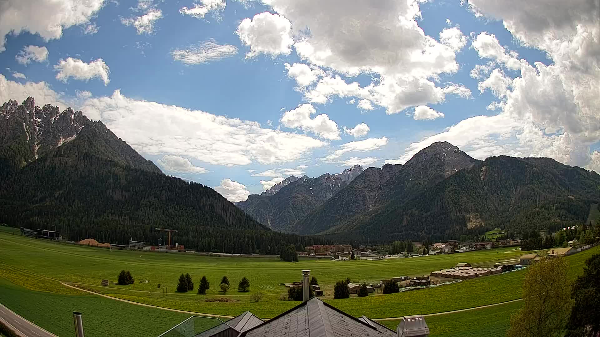 Webcam Toblach Dolomites – Vue depuis l’Hôtel Rosengarten