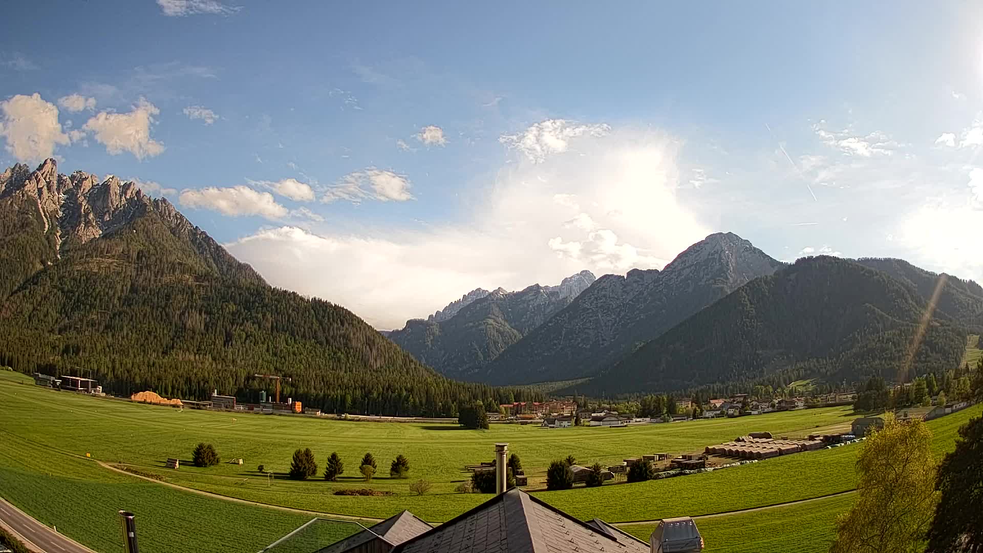 Webcam Dobbiaco Dolomiti – Vista dall’Hotel Rosengarten
