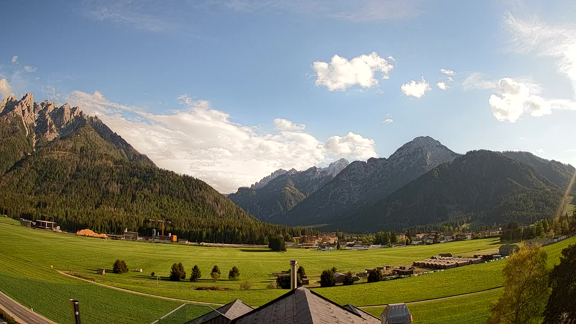 Webcam Toblach Dolomites – Vue depuis l’Hôtel Rosengarten