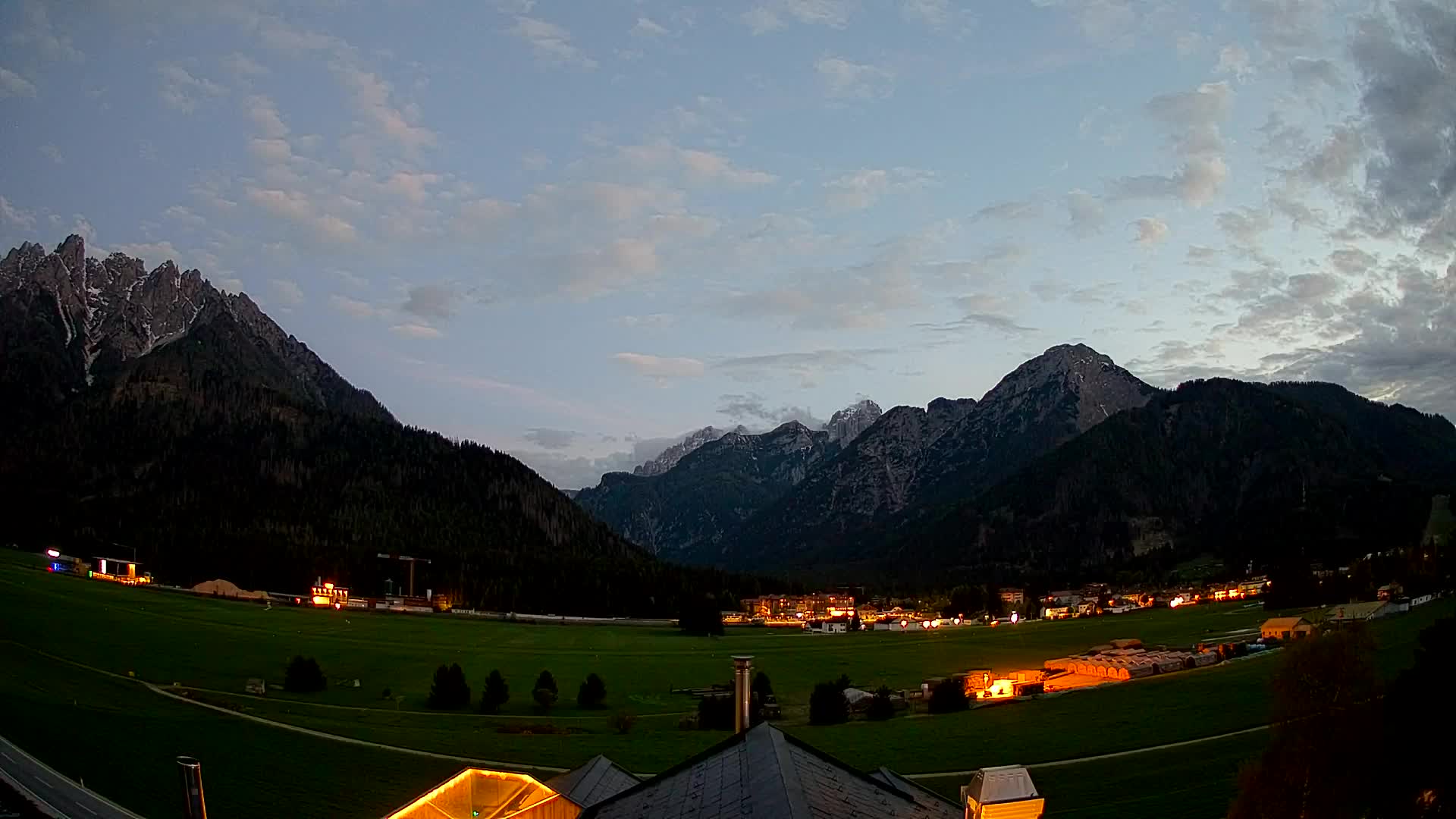 Webcam Toblach Dolomites – Vue depuis l’Hôtel Rosengarten