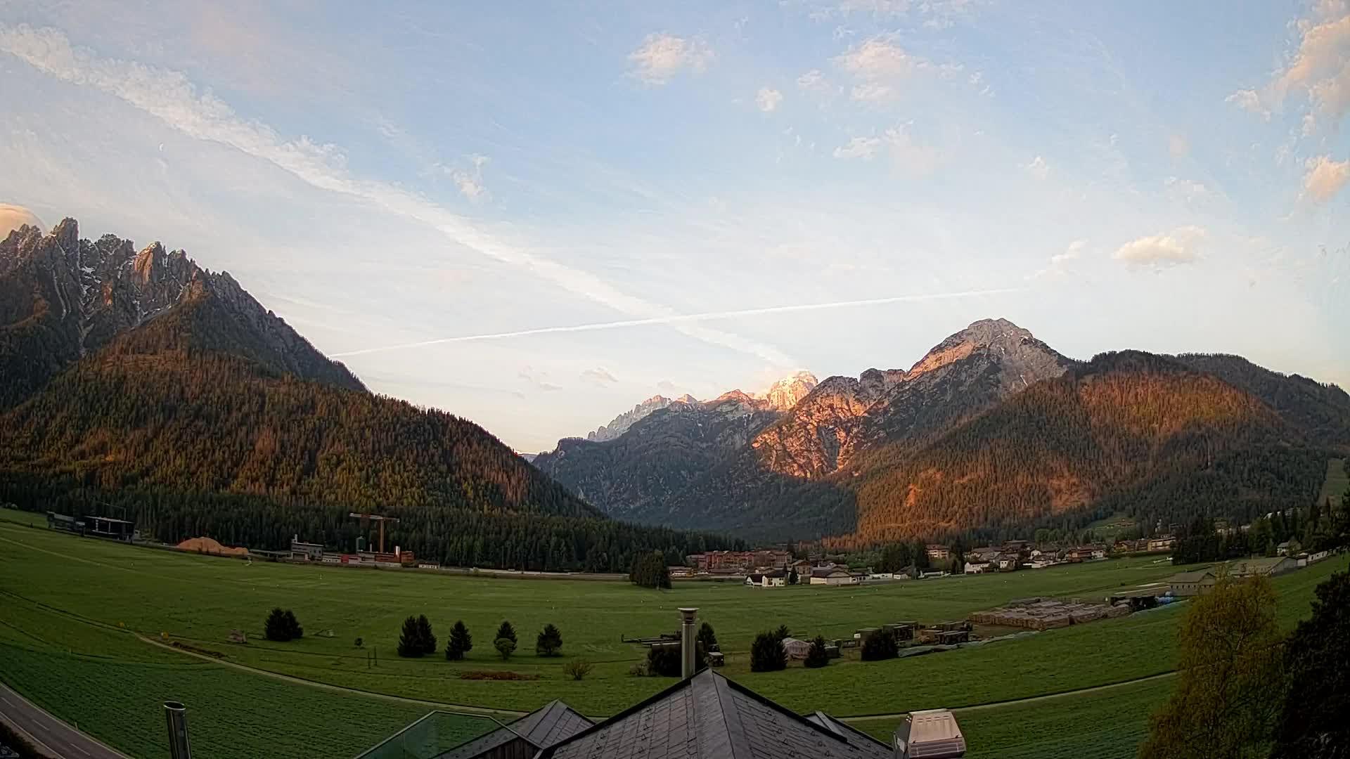 Webcam Toblach Dolomites – Vue depuis l’Hôtel Rosengarten