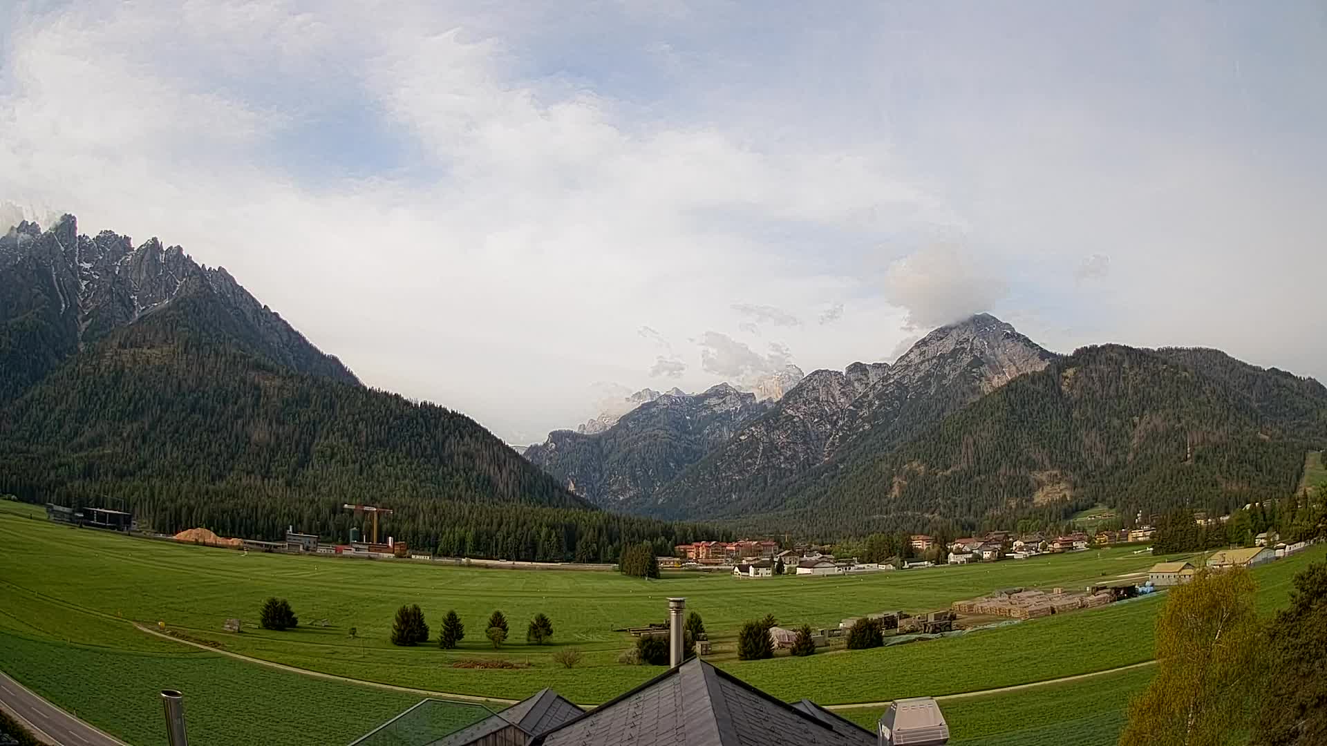 Webcam Dobbiaco Dolomiti – Vista dall’Hotel Rosengarten