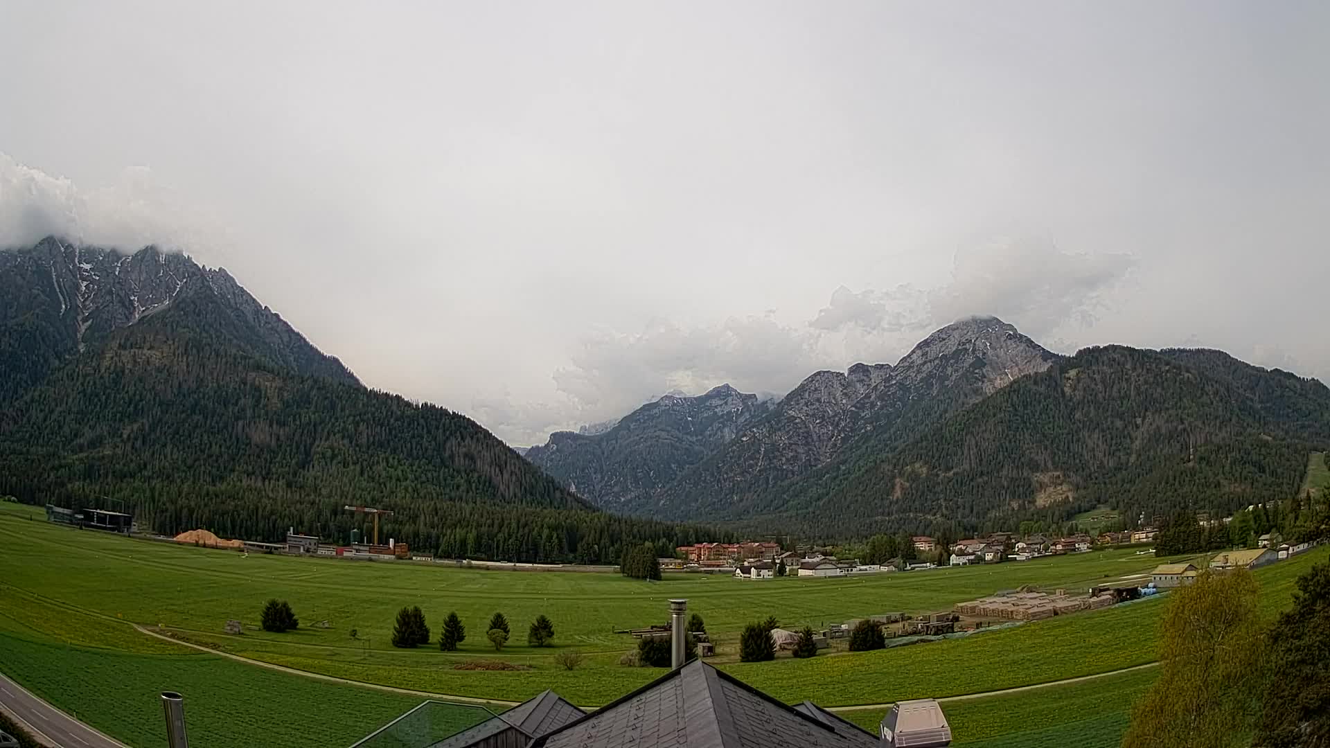 Webcam Dobbiaco Dolomiti – Vista dall’Hotel Rosengarten