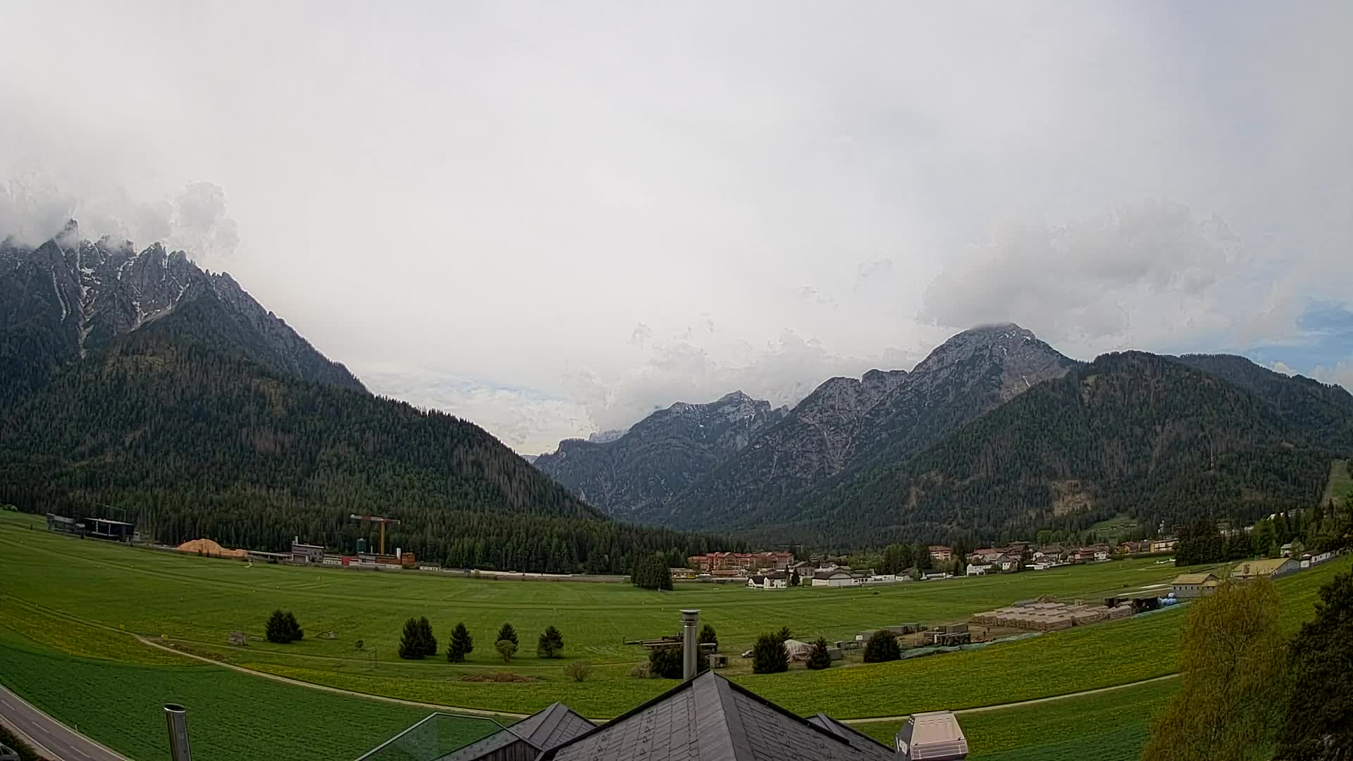 Webcam Toblach Dolomitas – Vista desde el Hotel Rosengarten