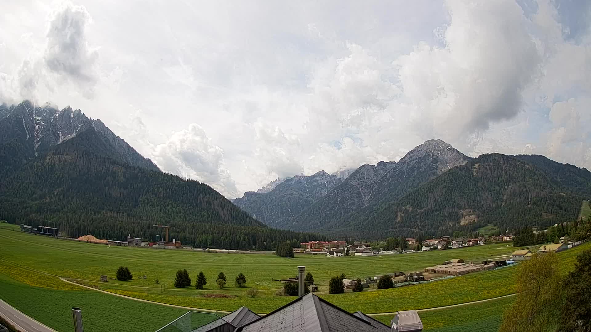 Webcam Toblach Dolomitas – Vista desde el Hotel Rosengarten