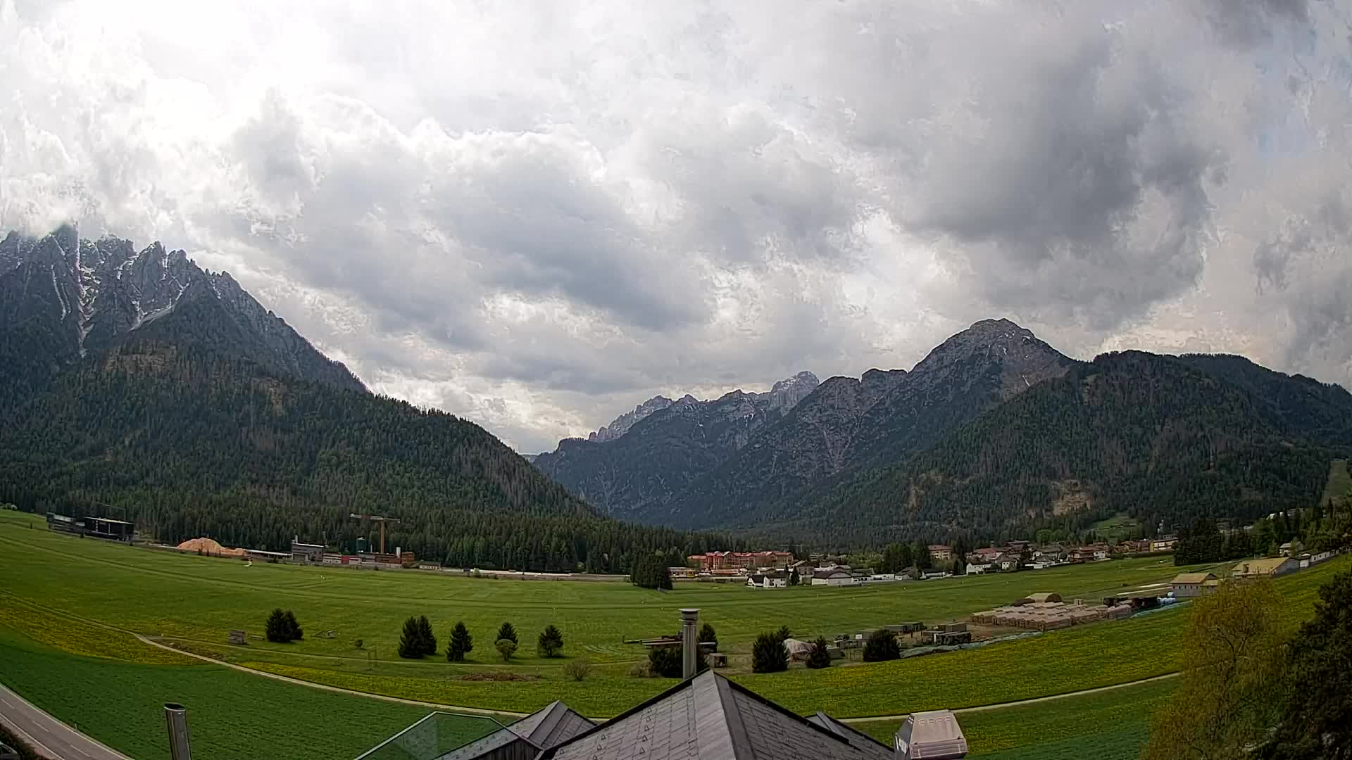 Webcam Toblach Dolomites – Vue depuis l’Hôtel Rosengarten