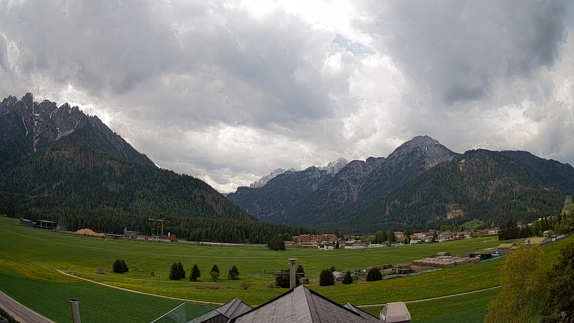 Webcam Toblach Dolomiten – Blick vom Hotel Rosengarten