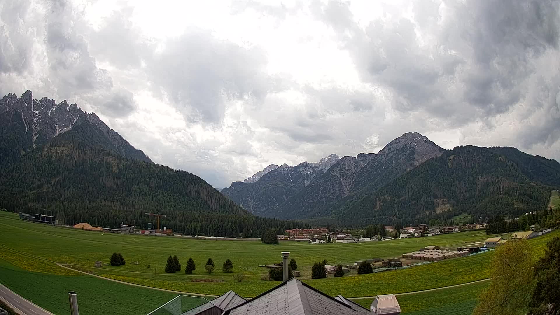 Webcam Toblach Dolomites – Vue depuis l’Hôtel Rosengarten