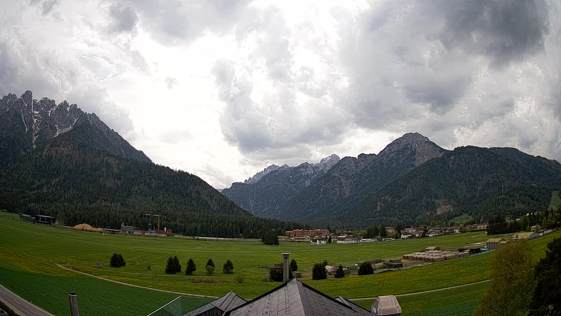 Webcam Toblach Dolomites – Vue depuis l’Hôtel Rosengarten