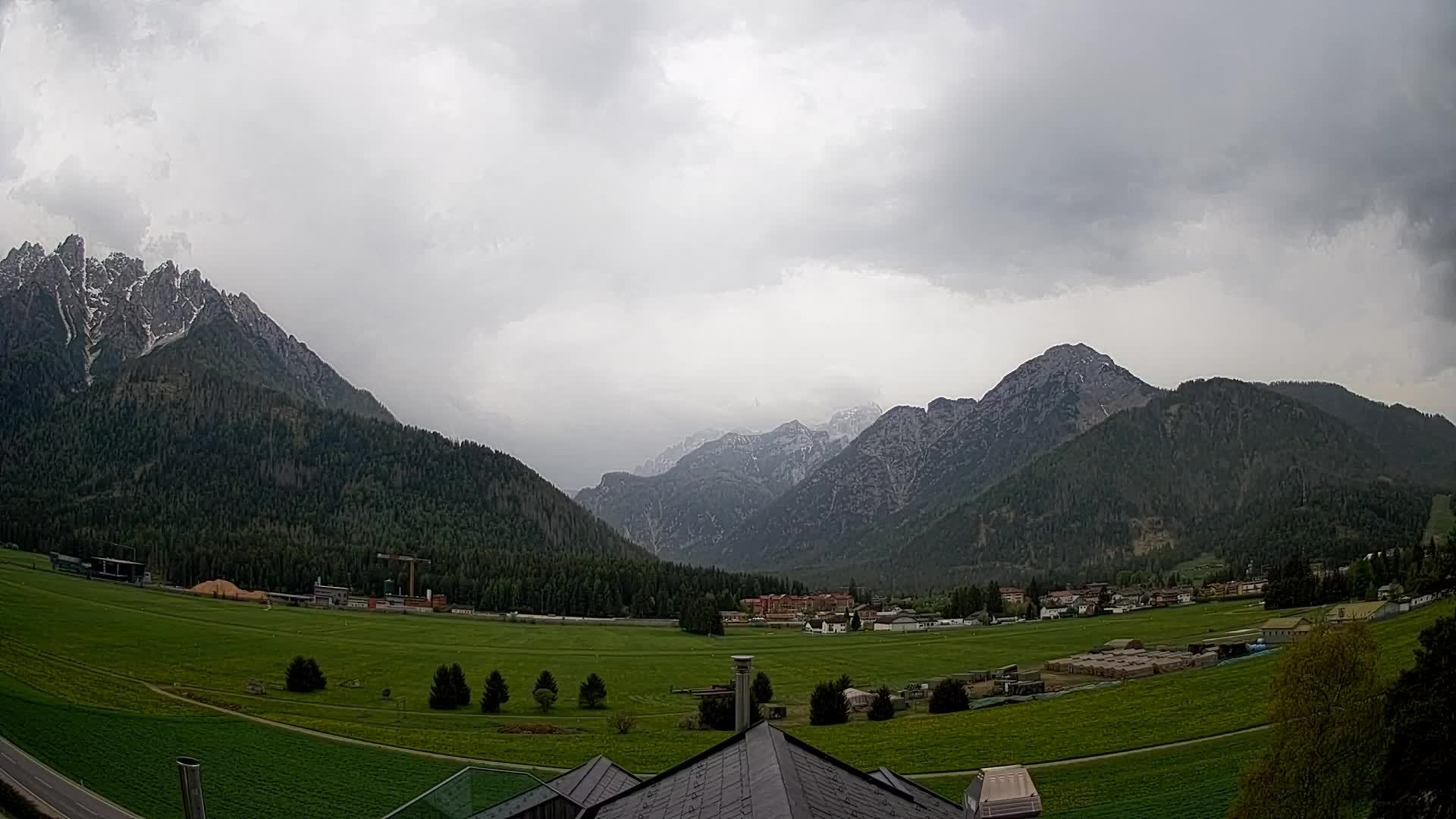 Webcam Toblach Dolomitas – Vista desde el Hotel Rosengarten