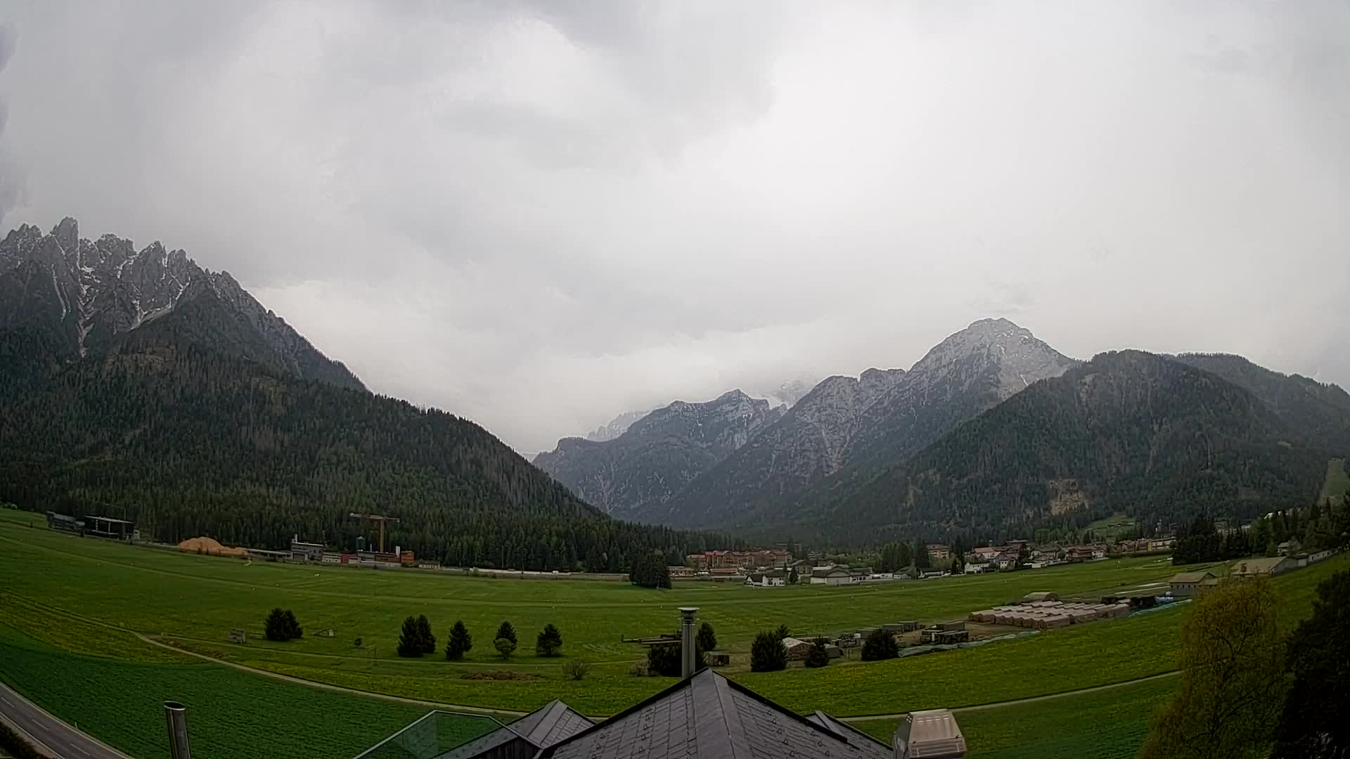 Webcam Toblach Dolomiten – Blick vom Hotel Rosengarten
