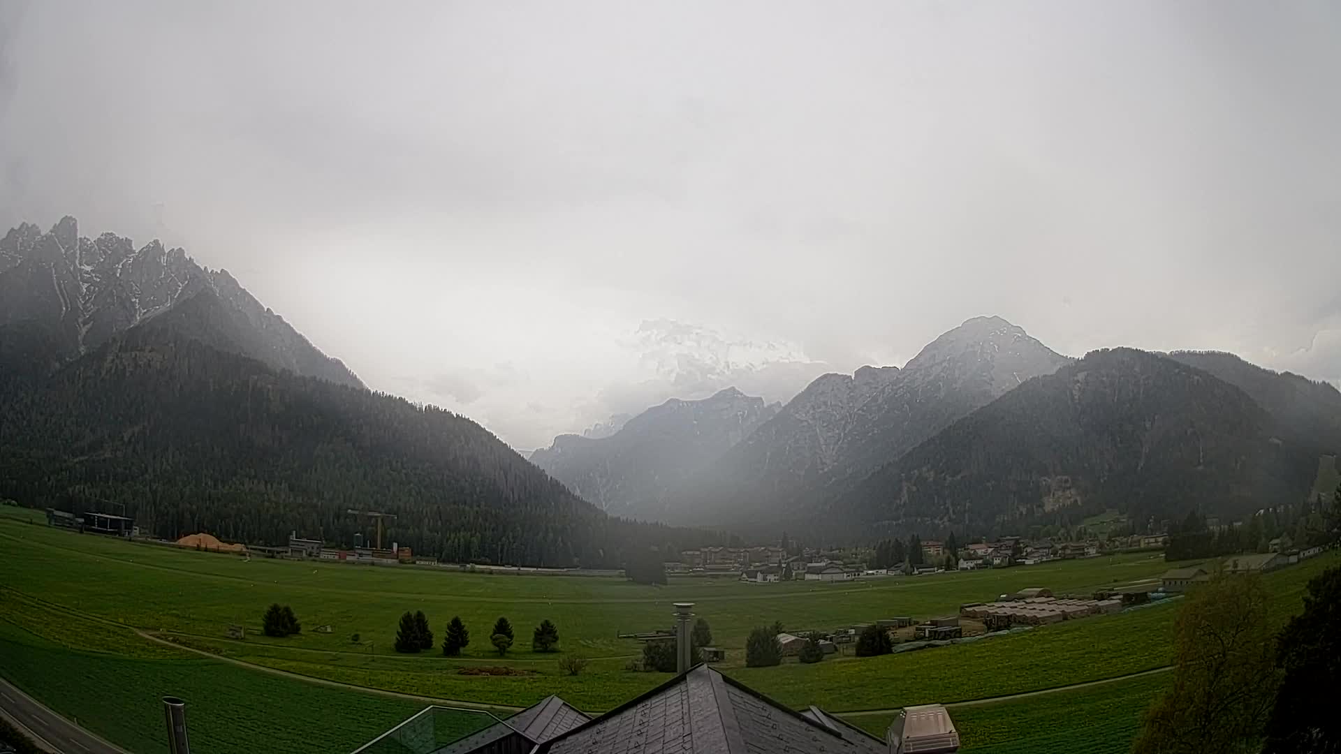 Webcam Toblach Dolomiten – Blick vom Hotel Rosengarten