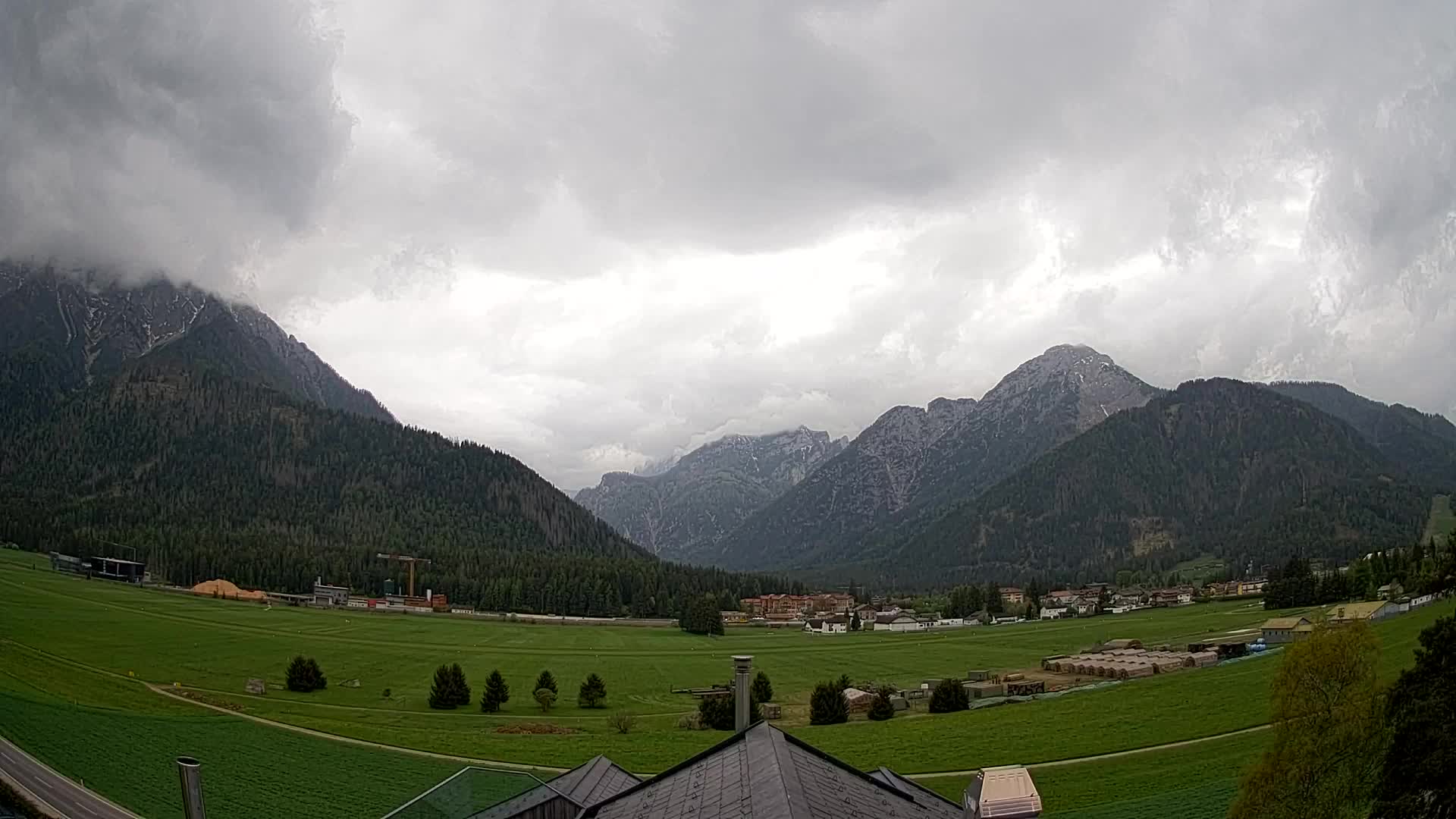 Webcam Toblach Dolomitas – Vista desde el Hotel Rosengarten