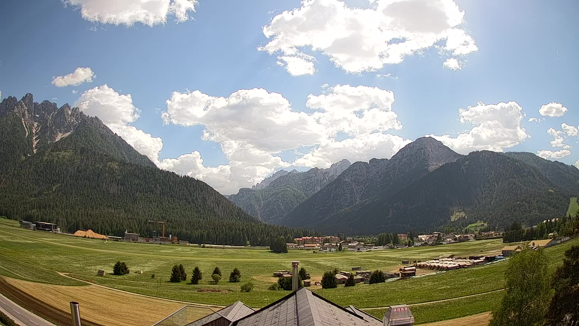 Webcam Toblach Dolomites – Vue depuis l’Hôtel Rosengarten