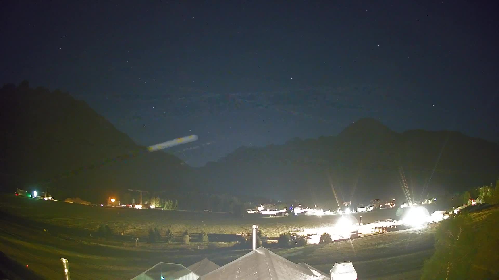 Web kamera Toblach Dolomiti – Pogled s Hotela Rosengarten