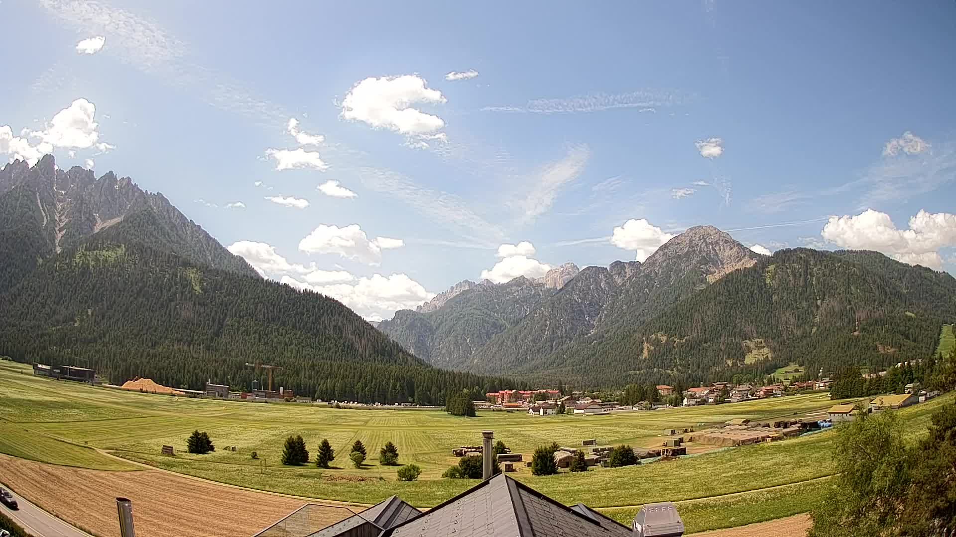 Webcam Dobbiaco Dolomiti – Vista dall’Hotel Rosengarten