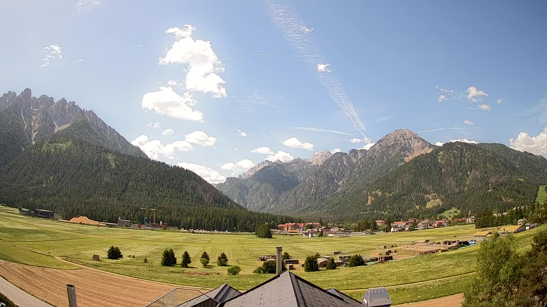 Webcam Toblach Dolomitas – Vista desde el Hotel Rosengarten