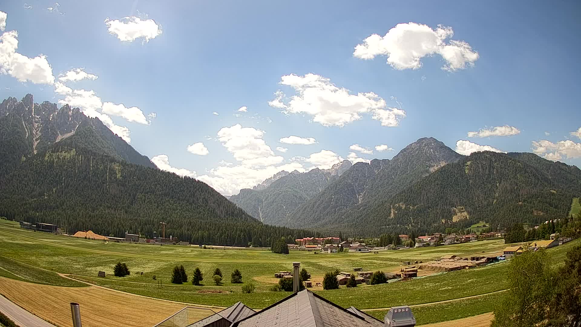 Webcam Toblach Dolomitas – Vista desde el Hotel Rosengarten