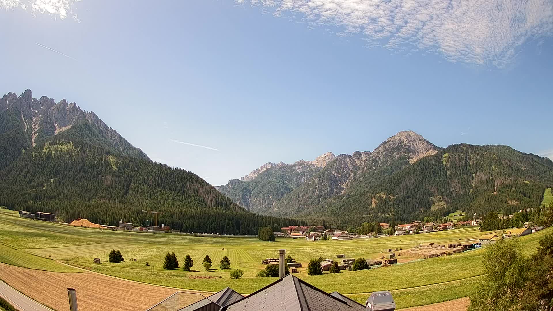 Webcam Toblach Dolomites – Vue depuis l’Hôtel Rosengarten