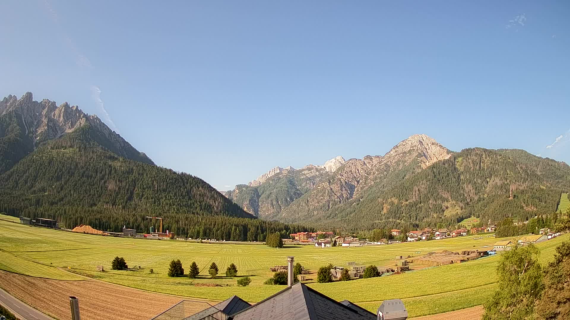 Webcam Toblach Dolomites – Vue depuis l’Hôtel Rosengarten
