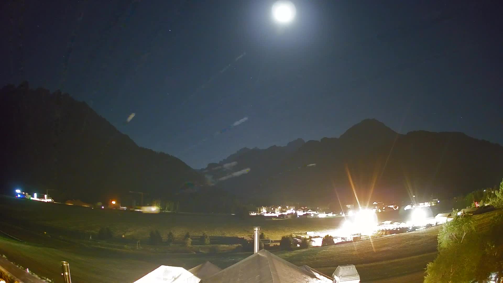 Webcam Toblach Dolomites – View from Hotel Rosengarten