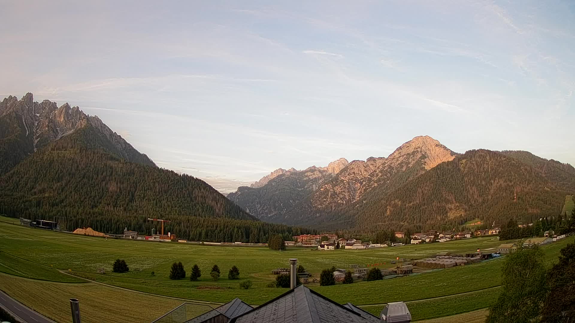 Webcam Toblach Dolomiten – Blick vom Hotel Rosengarten