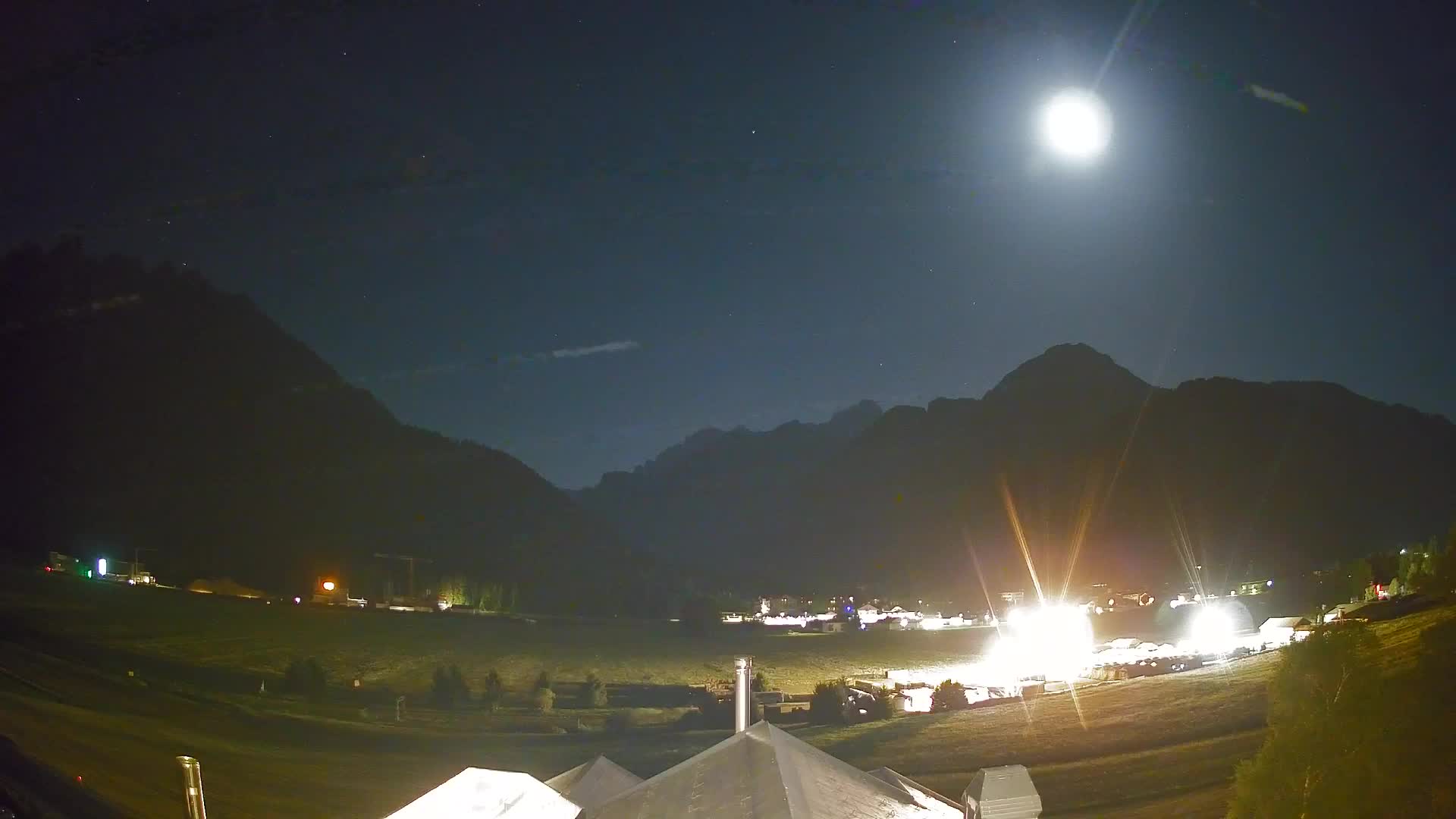 Webcam Toblach Dolomites – View from Hotel Rosengarten
