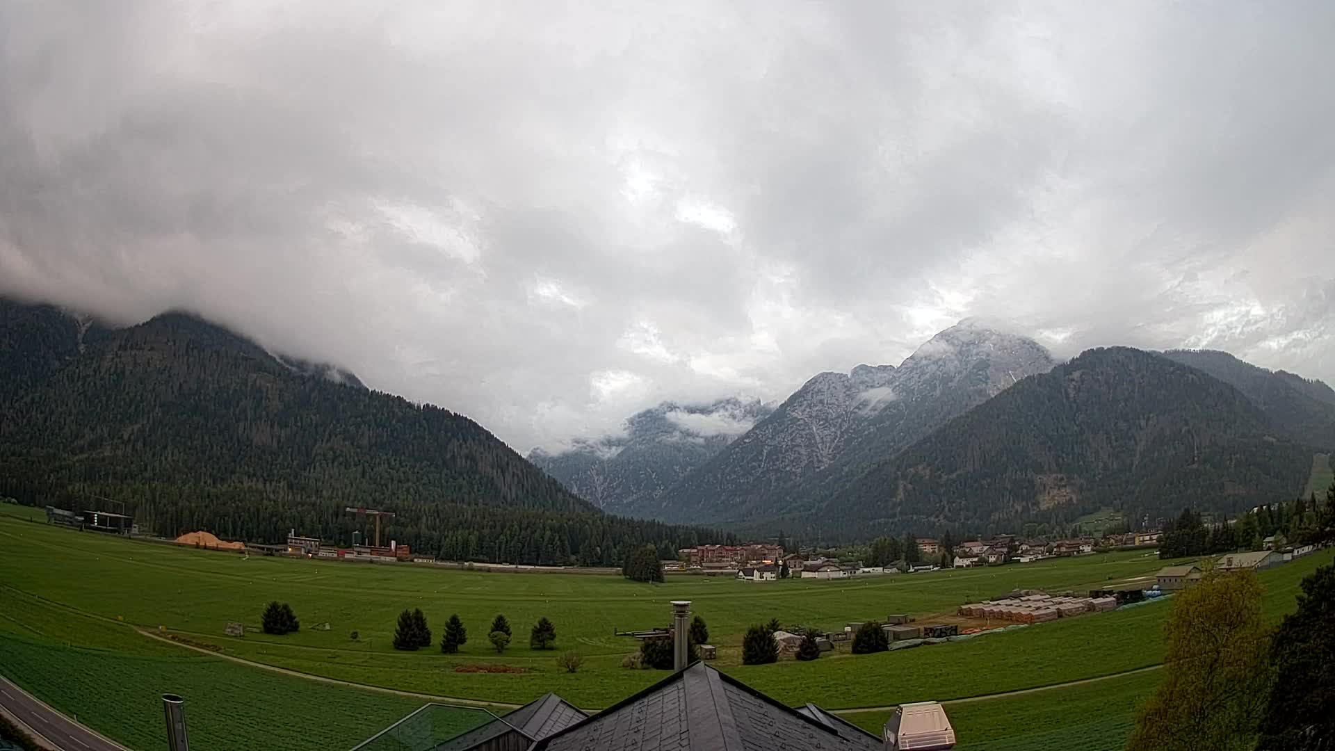 Webcam Toblach Dolomiten – Blick vom Hotel Rosengarten
