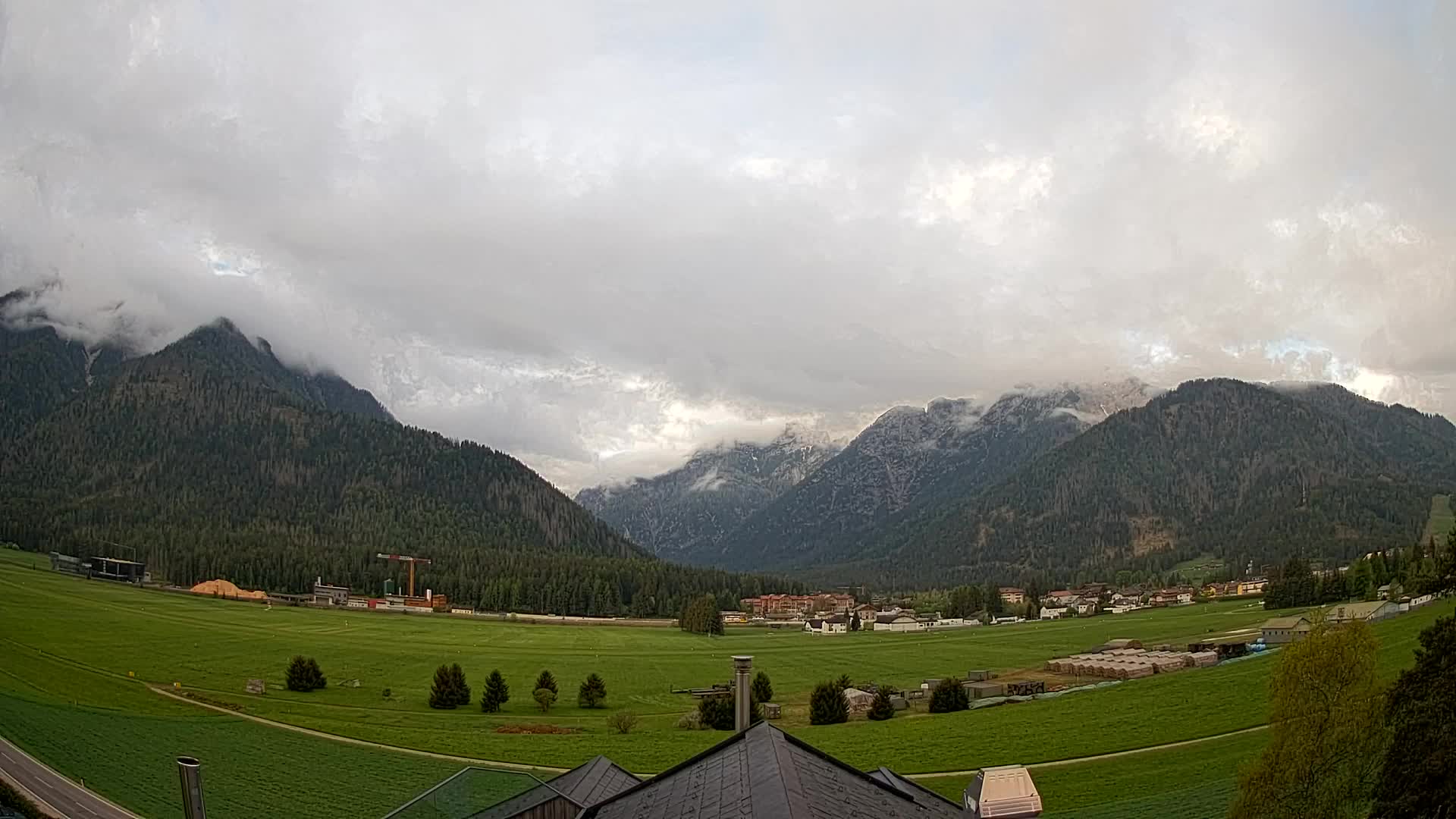 Webcam Toblach Dolomiten – Blick vom Hotel Rosengarten