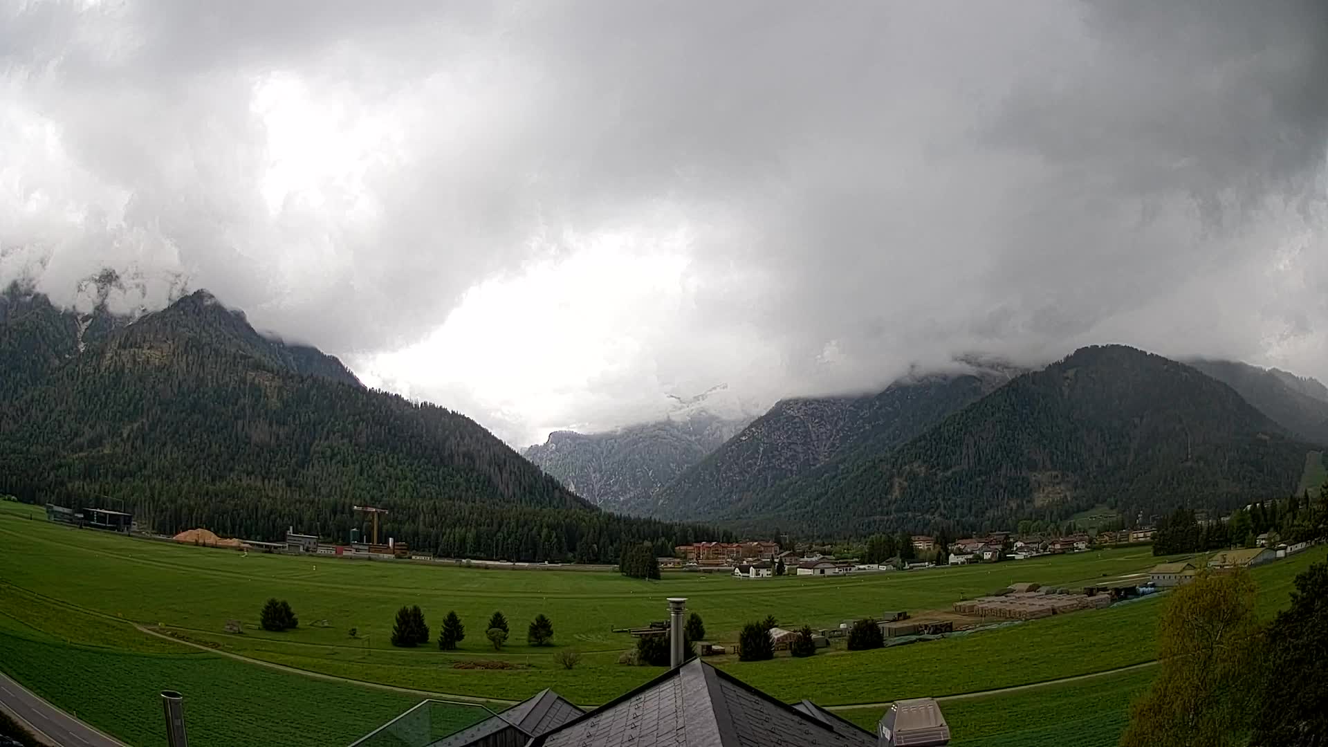 Webcam Toblach Dolomiten – Blick vom Hotel Rosengarten