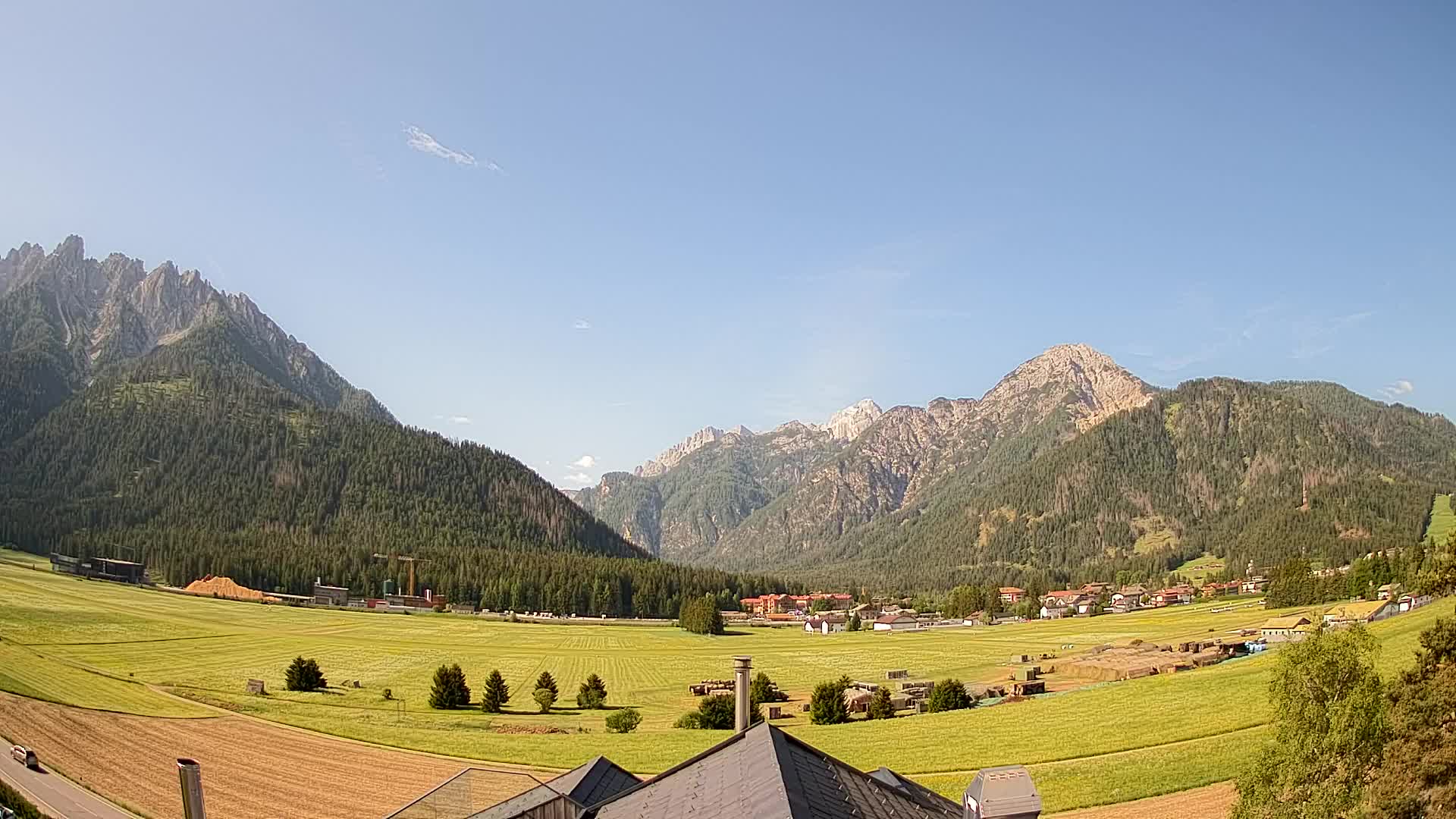Webcam Toblach Dolomitas – Vista desde el Hotel Rosengarten