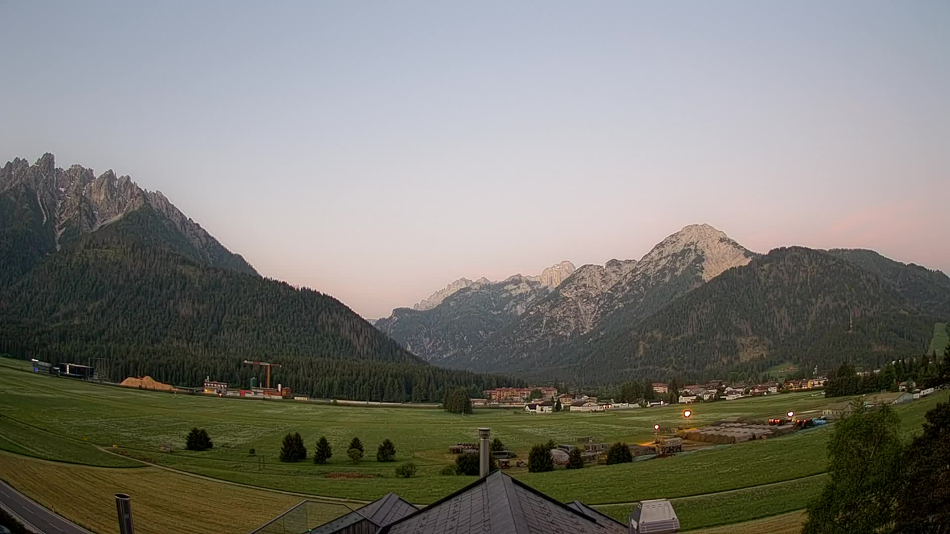 Webcam Toblach Dolomites – Vue depuis l’Hôtel Rosengarten