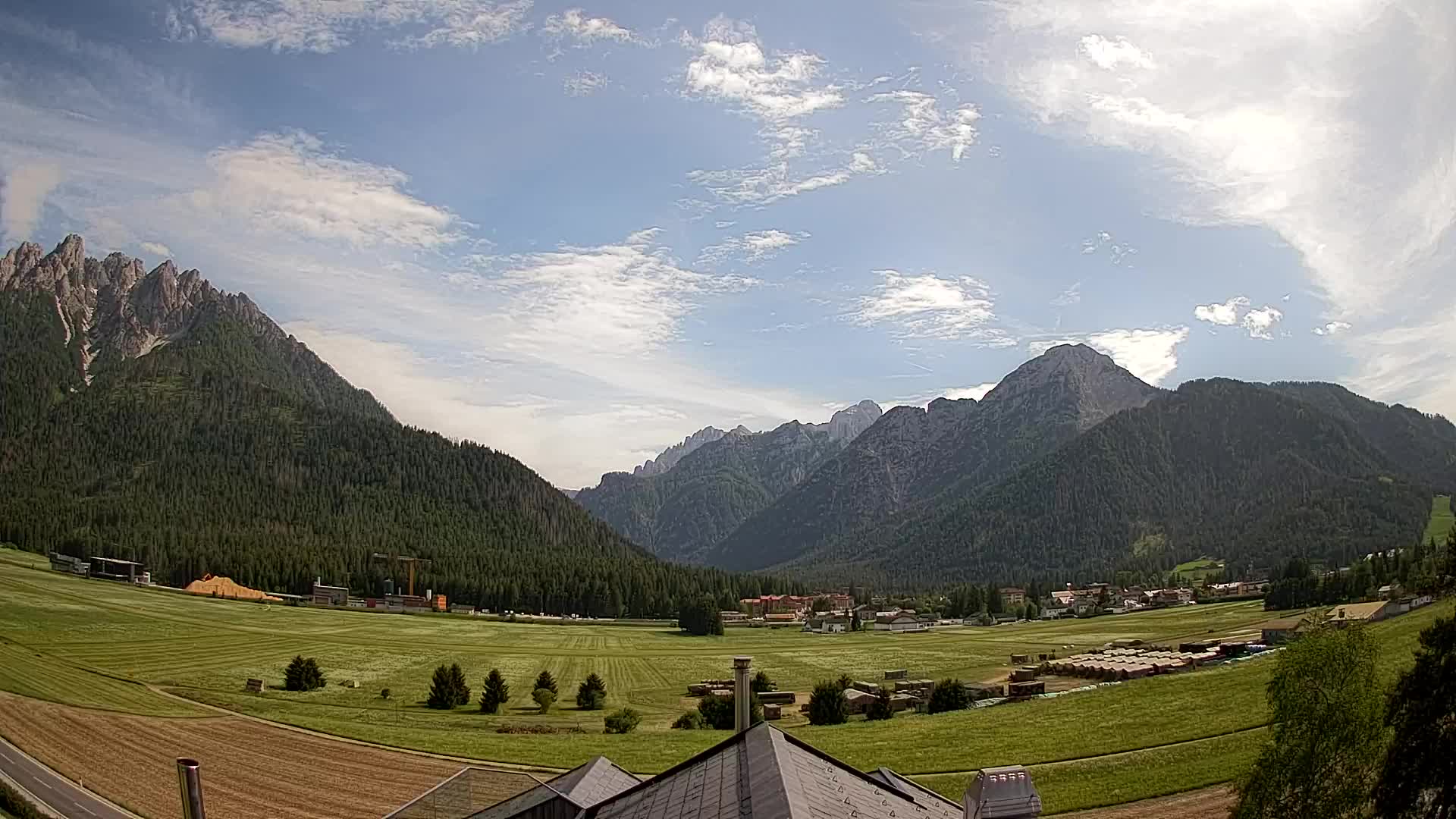 Webcam Toblach Dolomites – Vue depuis l’Hôtel Rosengarten