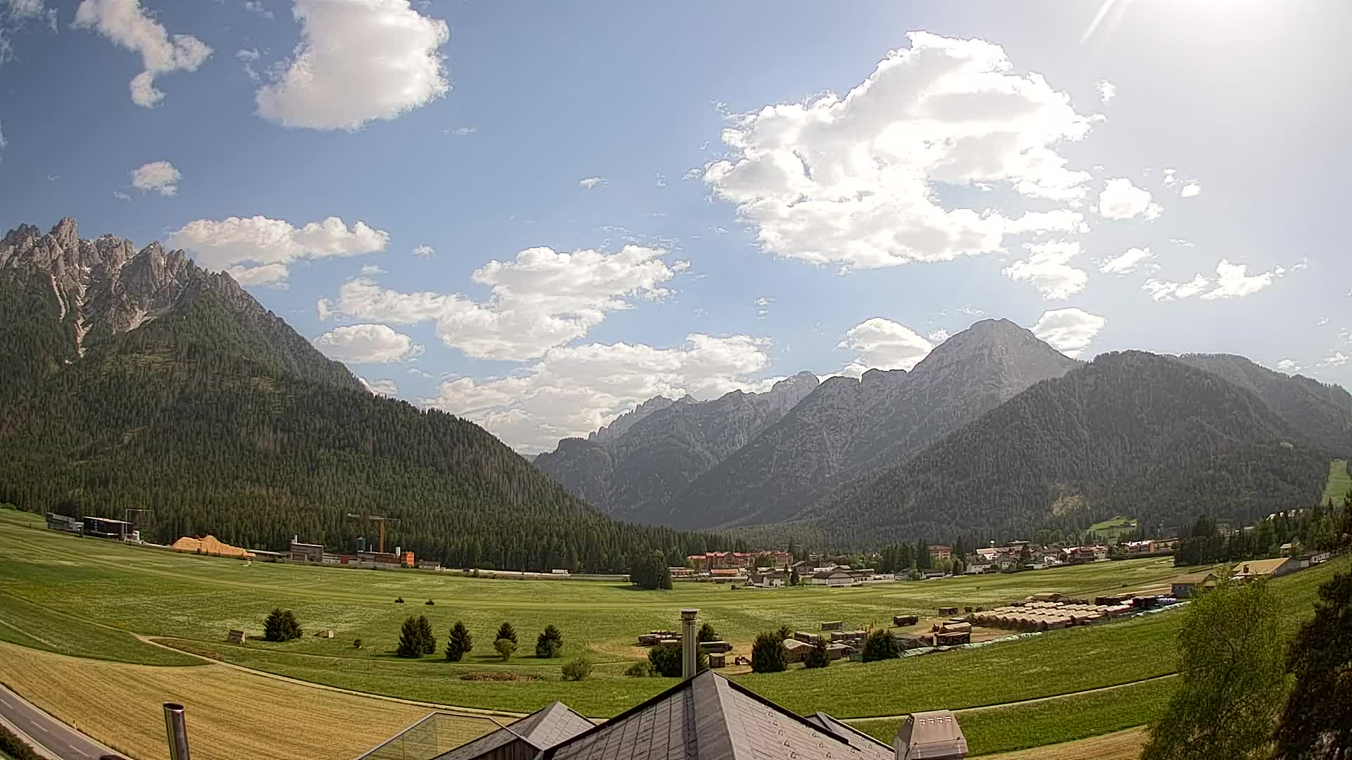 Webcam Toblach Dolomites – Vue depuis l’Hôtel Rosengarten