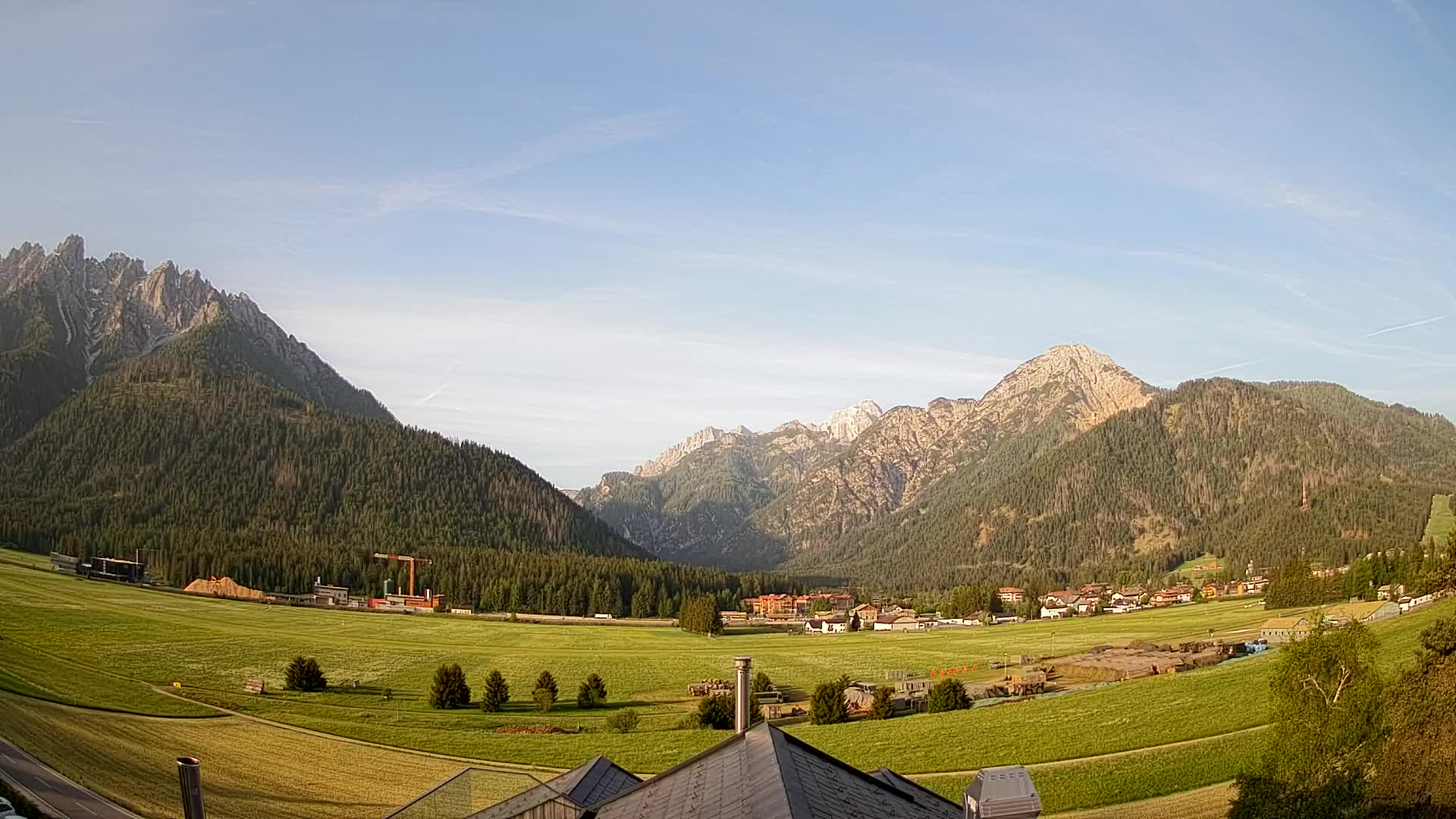 Webcam Dobbiaco Dolomiti – Vista dall’Hotel Rosengarten