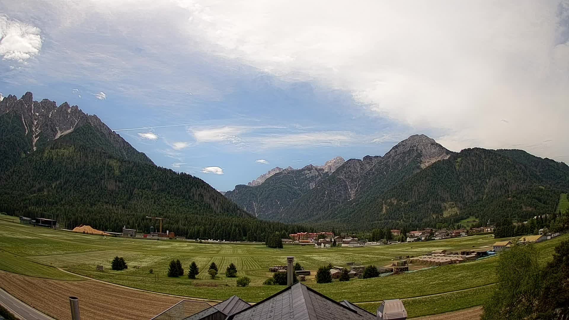 Webcam Toblach Dolomiten – Blick vom Hotel Rosengarten