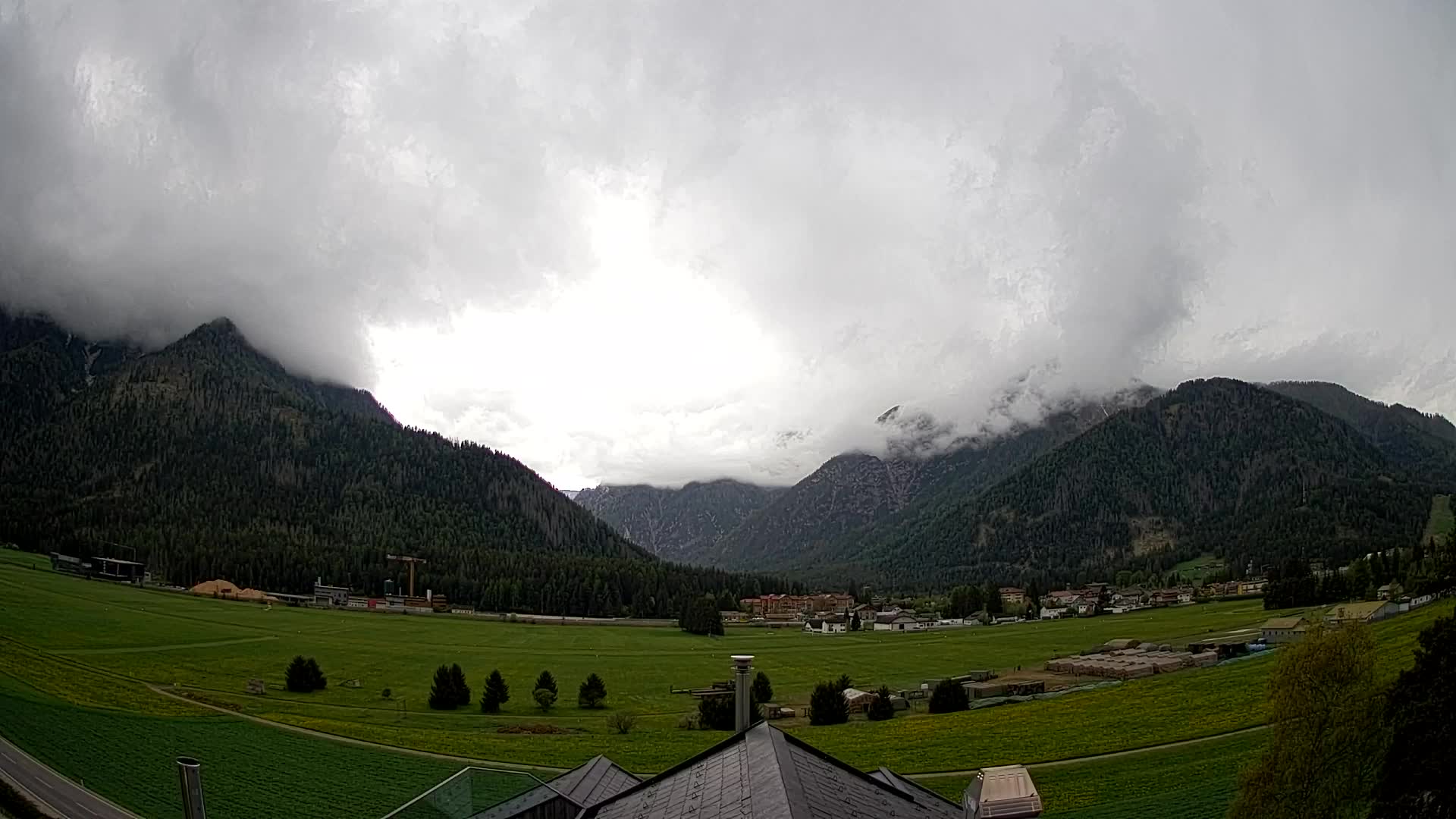 Webcam Toblach Dolomites – Vue depuis l’Hôtel Rosengarten