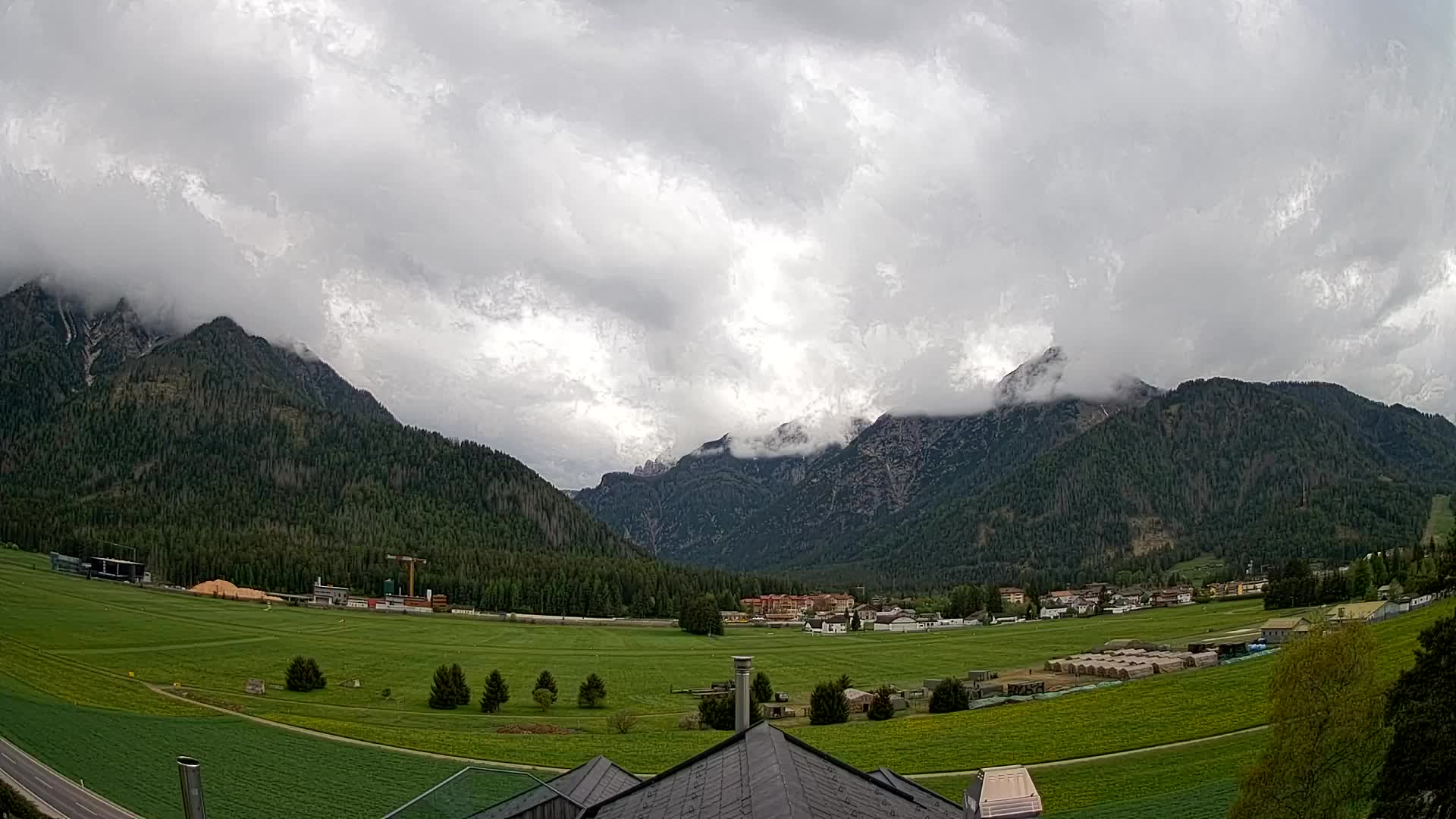 Webcam Toblach Dolomiten – Blick vom Hotel Rosengarten