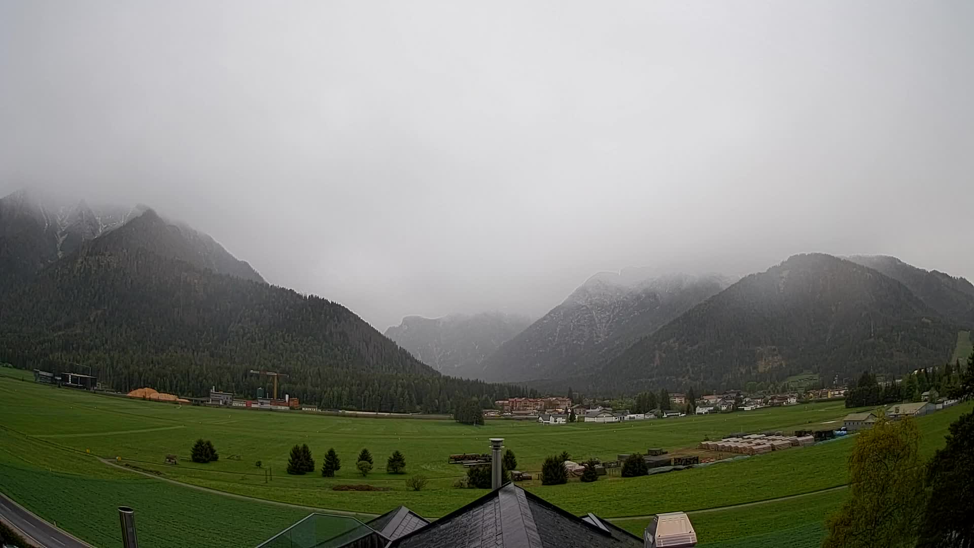 Webcam Toblach Dolomites – View from Hotel Rosengarten