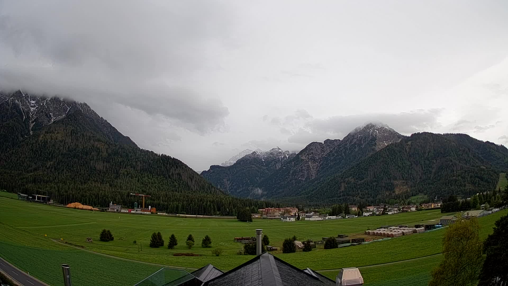 Webcam Toblach Dolomiten – Blick vom Hotel Rosengarten