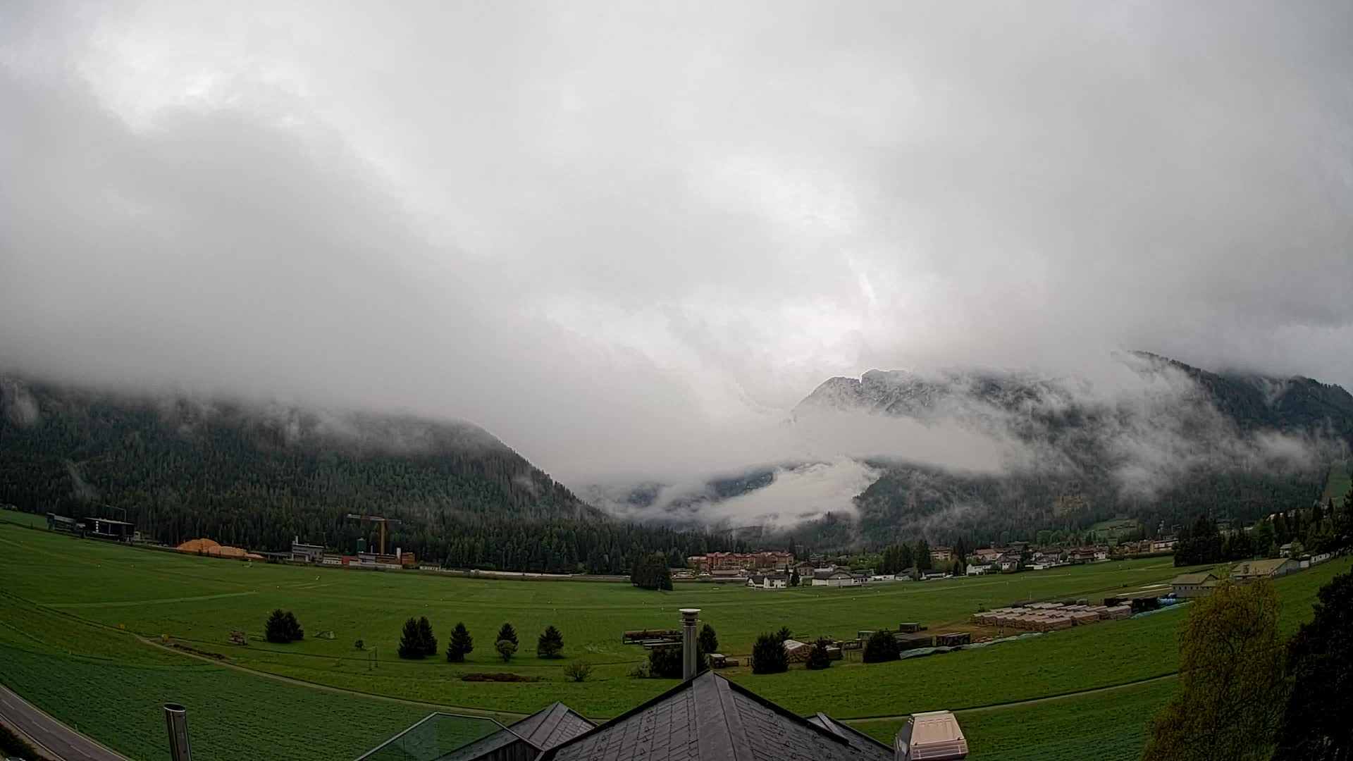 Webcam Toblach Dolomitas – Vista desde el Hotel Rosengarten