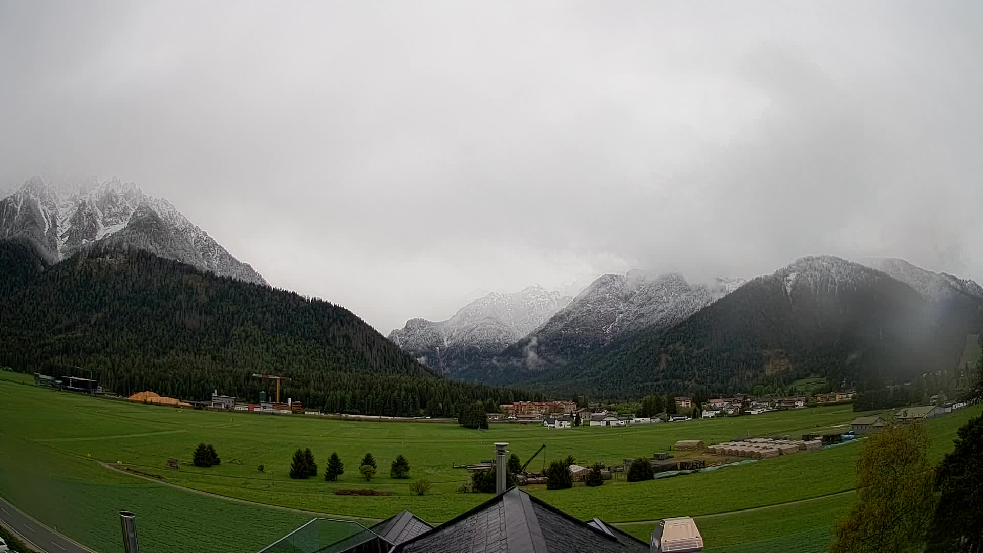 Webcam Toblach Dolomites – Vue depuis l’Hôtel Rosengarten