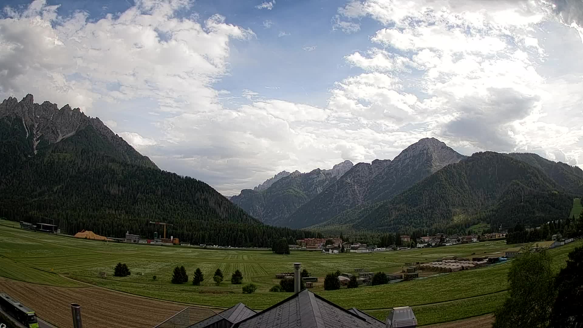 Webcam Toblach Dolomites – Vue depuis l’Hôtel Rosengarten