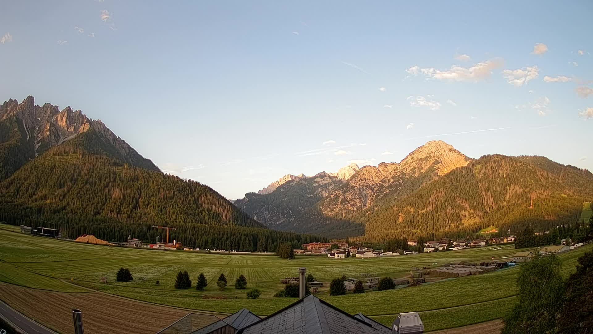 Webcam Toblach Dolomiten – Blick vom Hotel Rosengarten