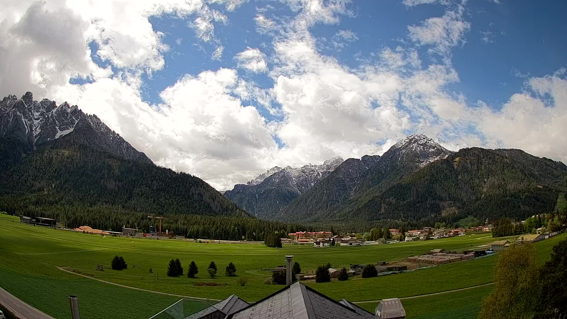Webcam Toblach Dolomiten – Blick vom Hotel Rosengarten