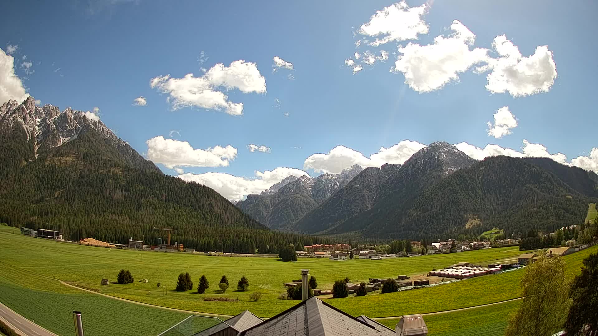 Webcam Toblach Dolomiten – Blick vom Hotel Rosengarten