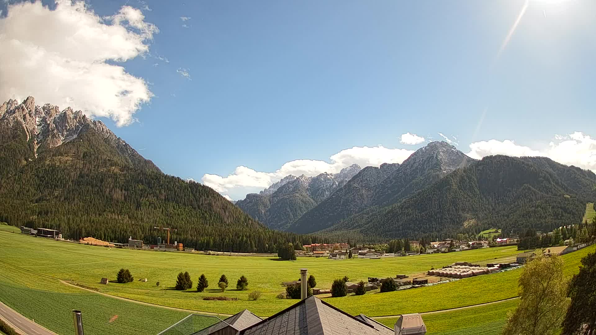 Webcam Dobbiaco Dolomiti – Vista dall’Hotel Rosengarten