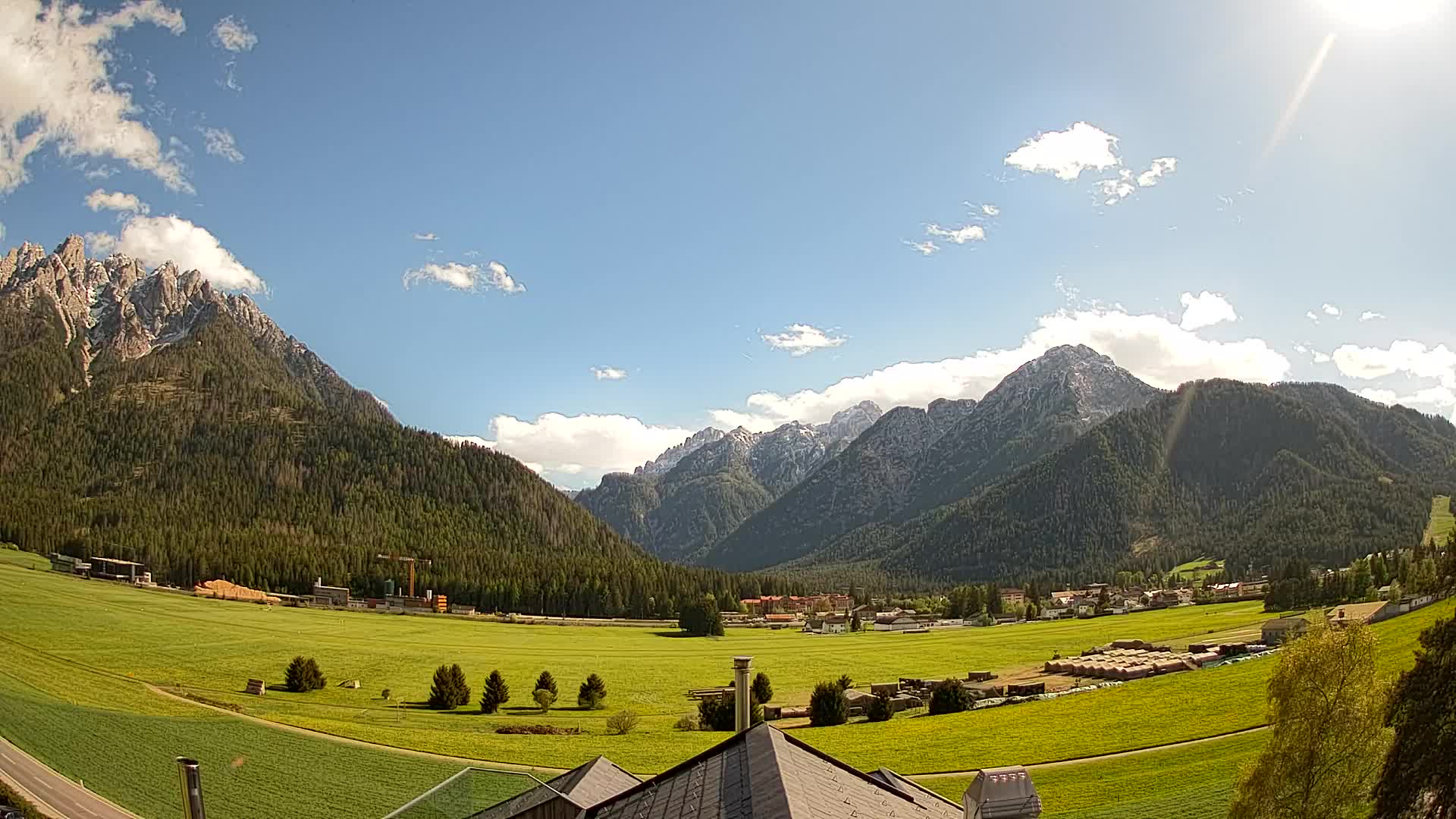 Webcam Toblach Dolomitas – Vista desde el Hotel Rosengarten
