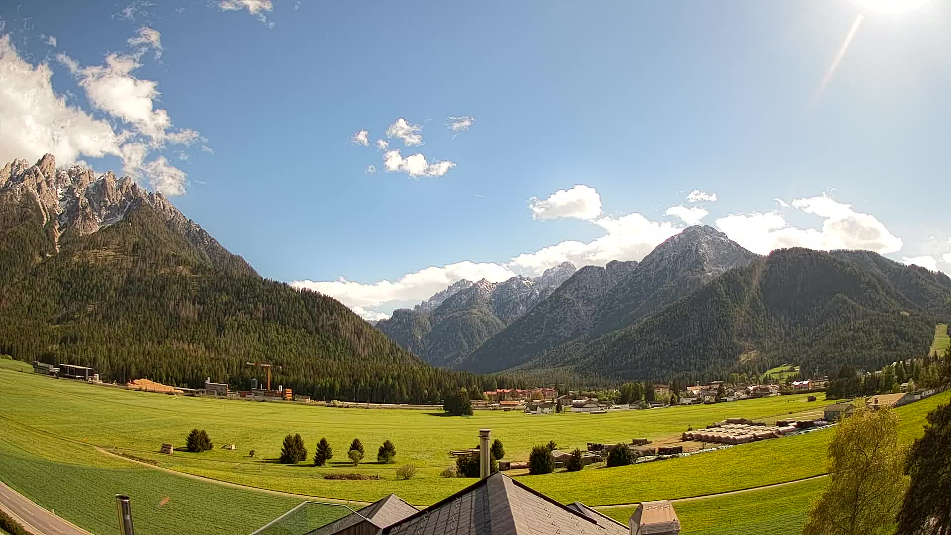 Webcam Toblach Dolomitas – Vista desde el Hotel Rosengarten
