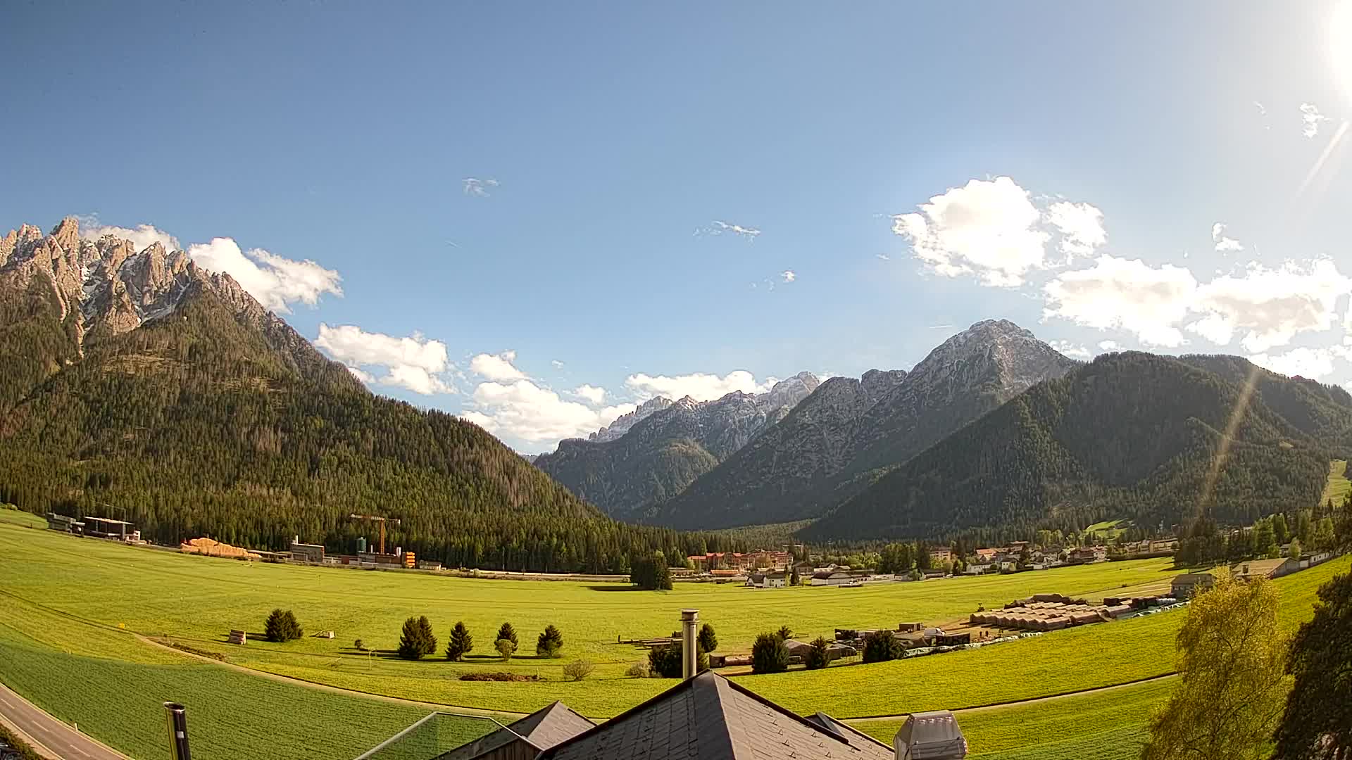 Webcam Toblach Dolomitas – Vista desde el Hotel Rosengarten